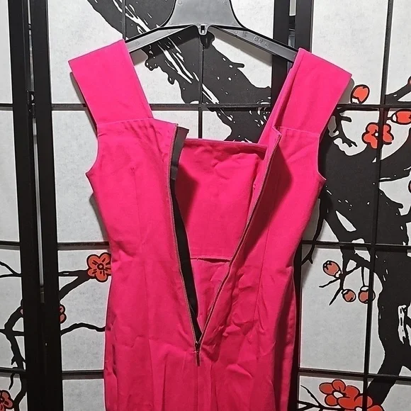 Roland‎ Mouret x Banana Republic Pink Sleeveless Dress Size 2 - Picture 6 of 9